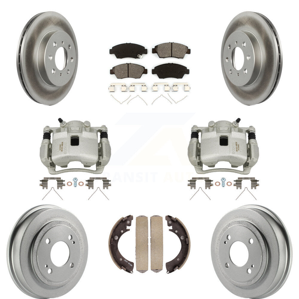 Transit Auto KCG-100405S Disc Brake Kit for 2007-2008 Honda Fit - Front and Rear product image