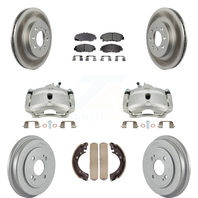Transit Auto KCG-100405T Disc Brake Kit for 2001-2005 Honda Civic - Front and Rear product image