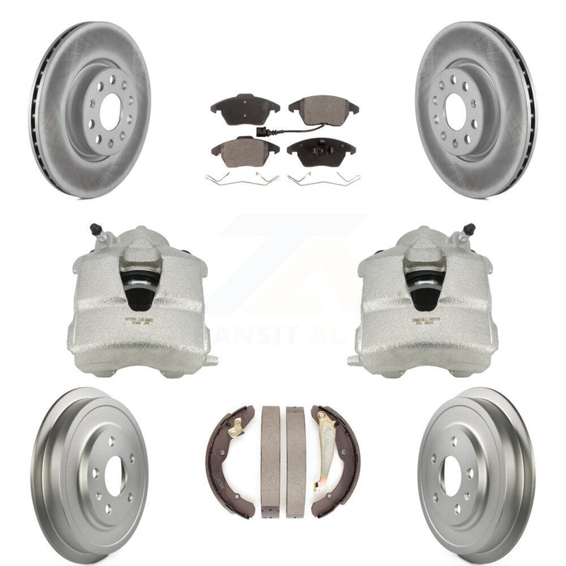 Transit Auto KCG-100406P Disc Brake Kit for 2011-2012 Volkswagen Jetta - Front and Rear product image