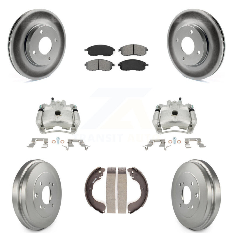 Transit Auto KCG-100406S Disc Brake Kit for 2007-2012 Nissan Sentra - Front and Rear product image