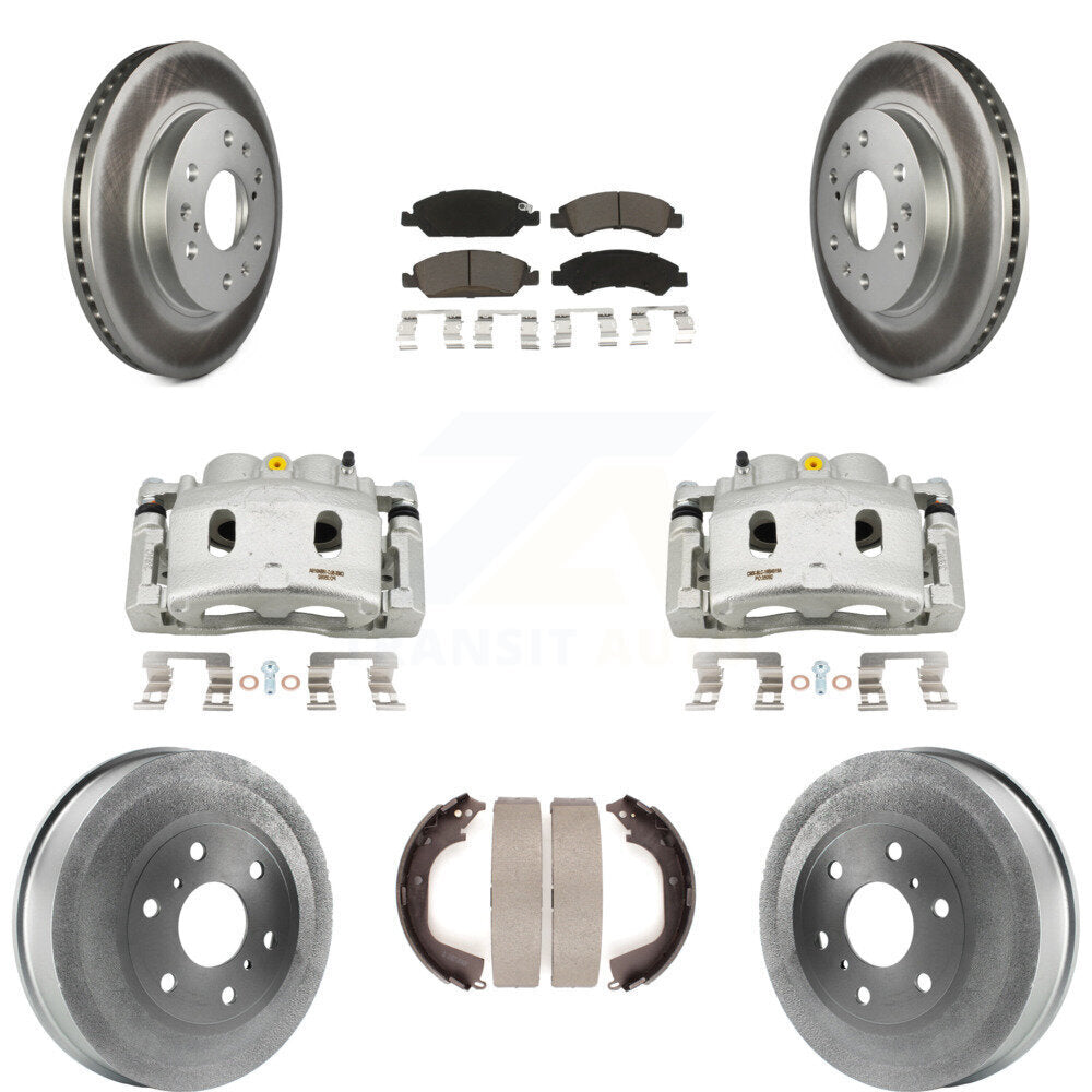 Transit Auto KCG-100407C Disc Brake Kit for 2009-2013 Chevrolet Silverado 1500, GMC Sierra 1500 - Front and Rear product image