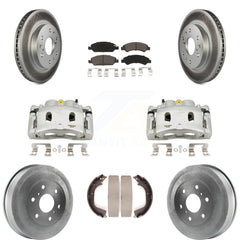 Transit Auto KCG-100407C Disc Brake Kit for 2009-2013 Chevrolet Silverado 1500, GMC Sierra 1500 - Front and Rear product image