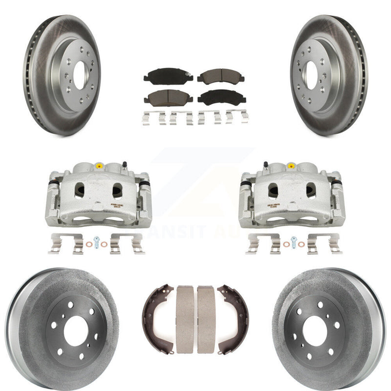 Transit Auto KCG-100407C Disc Brake Kit for 2009-2013 Chevrolet Silverado 1500, GMC Sierra 1500 - Front and Rear product image