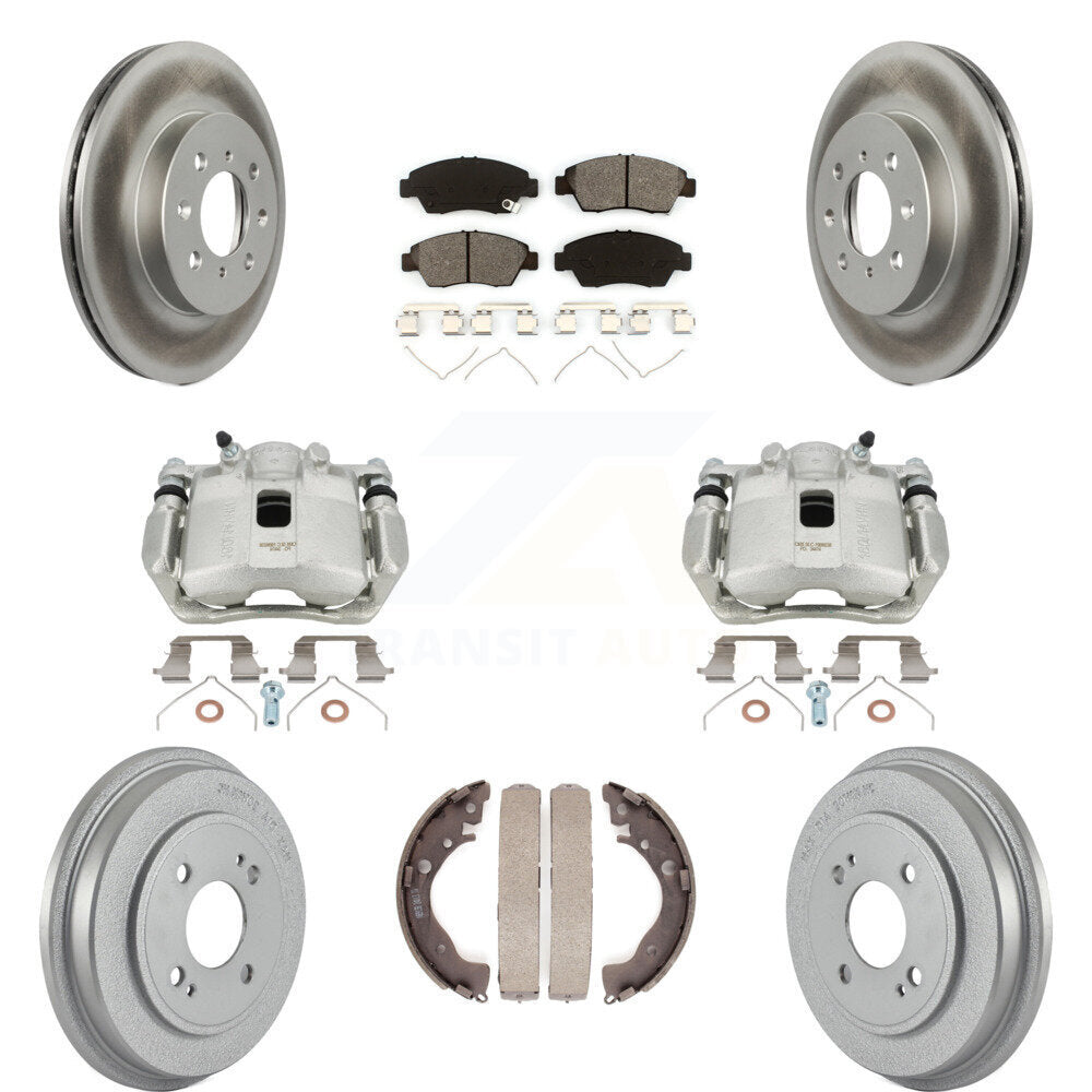Transit Auto KCG-100407S Disc Brake Kit for 2009-2013 Honda Fit - Front and Rear product image