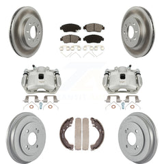 Transit Auto KCG-100407S Disc Brake Kit for 2009-2013 Honda Fit - Front and Rear product image