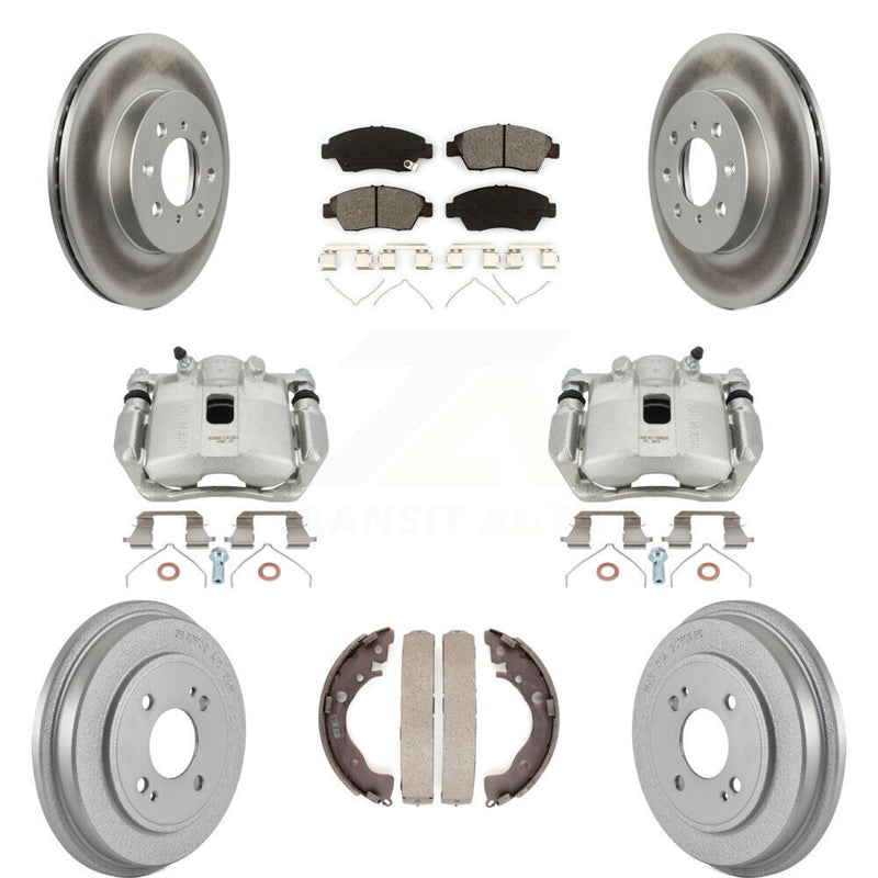 Transit Auto KCG-100407S Disc Brake Kit for 2009-2013 Honda Fit - Front and Rear product image