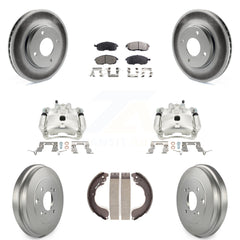 Transit Auto KCG-100407T Disc Brake Kit for 2007-2014 Nissan Cube, Nissan Versa - Front and Rear product image
