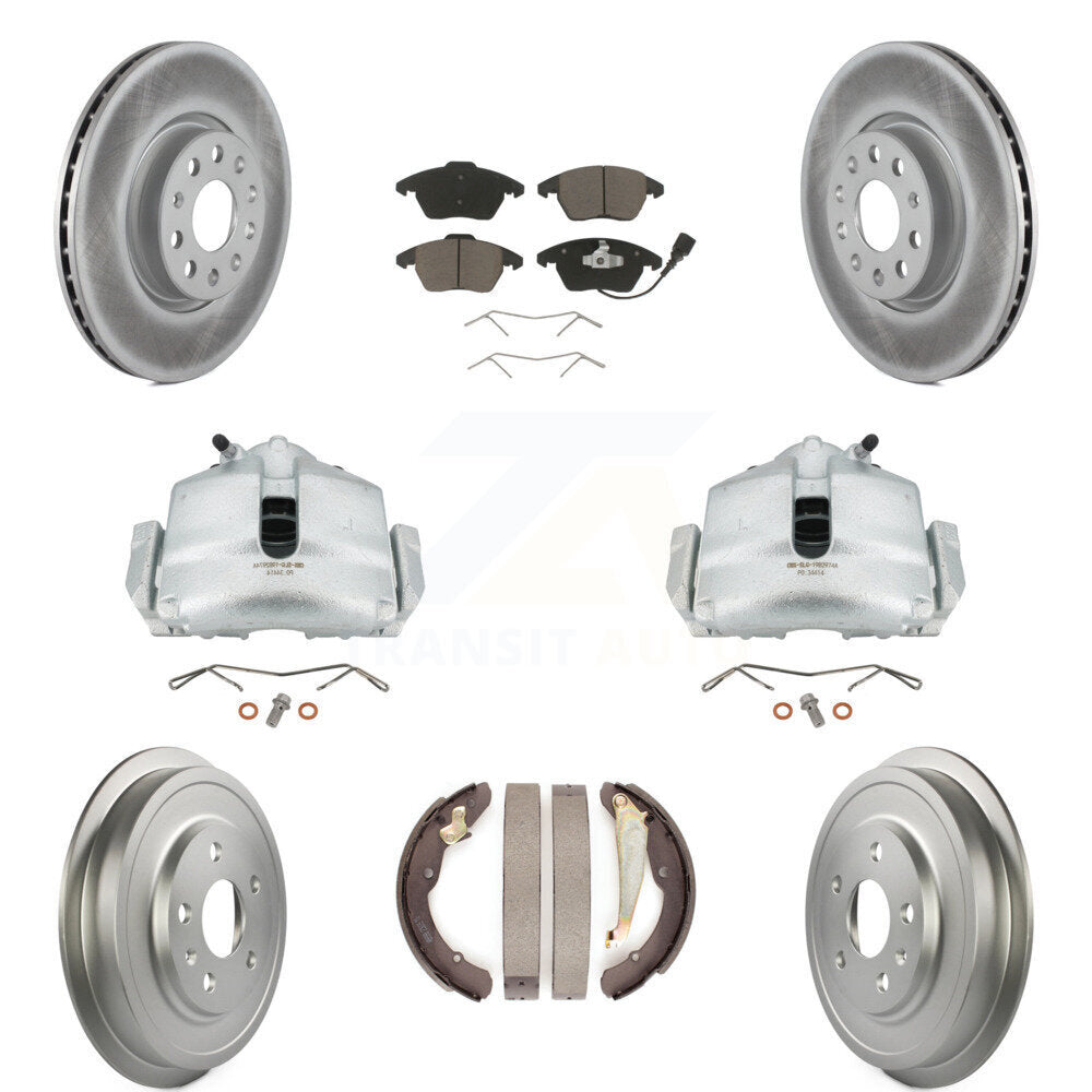 Transit Auto KCG-100408C Disc Brake Kit for 2011-2012 Volkswagen Beetle, Volkswagen Jetta - Front and Rear product image