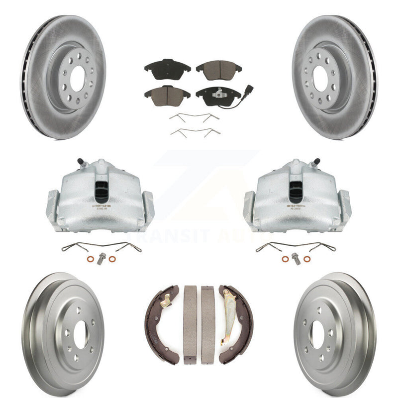 Transit Auto KCG-100408C Disc Brake Kit for 2011-2012 Volkswagen Beetle, Volkswagen Jetta - Front and Rear product image