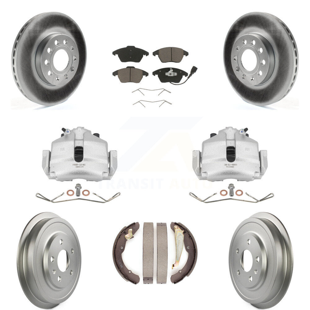 Transit Auto KCG-100409C Disc Brake Kit for 2011-2012 Volkswagen Beetle, Volkswagen Jetta - Front and Rear product image