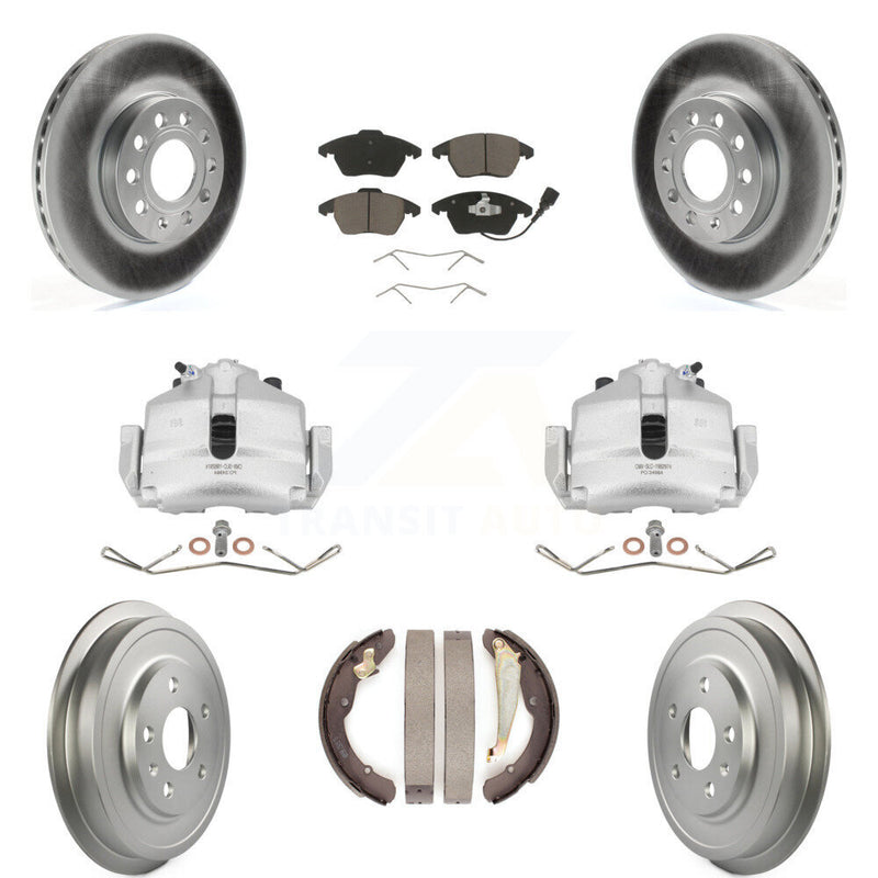 Transit Auto KCG-100409C Disc Brake Kit for 2011-2012 Volkswagen Beetle, Volkswagen Jetta - Front and Rear product image