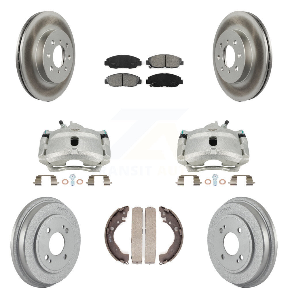 Transit Auto KCG-100409S Disc Brake Kit for 2010-2014 Honda Insight - Front and Rear product image