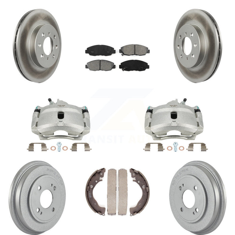 Transit Auto KCG-100409S Disc Brake Kit for 2010-2014 Honda Insight - Front and Rear product image