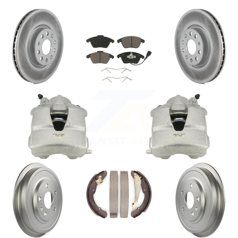 Transit Auto KCG-100410C Disc Brake Kit for 2011-2012 Volkswagen Jetta - Front and Rear product image