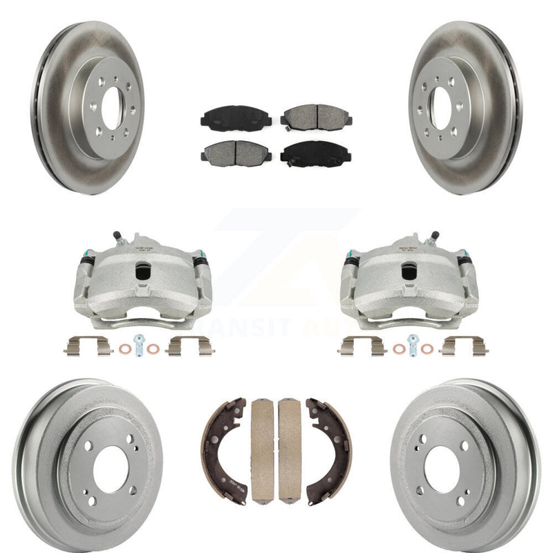 Transit Auto KCG-100410S Disc Brake Kit for 1996-2000 Honda Civic, Acura EL - Front and Rear product image
