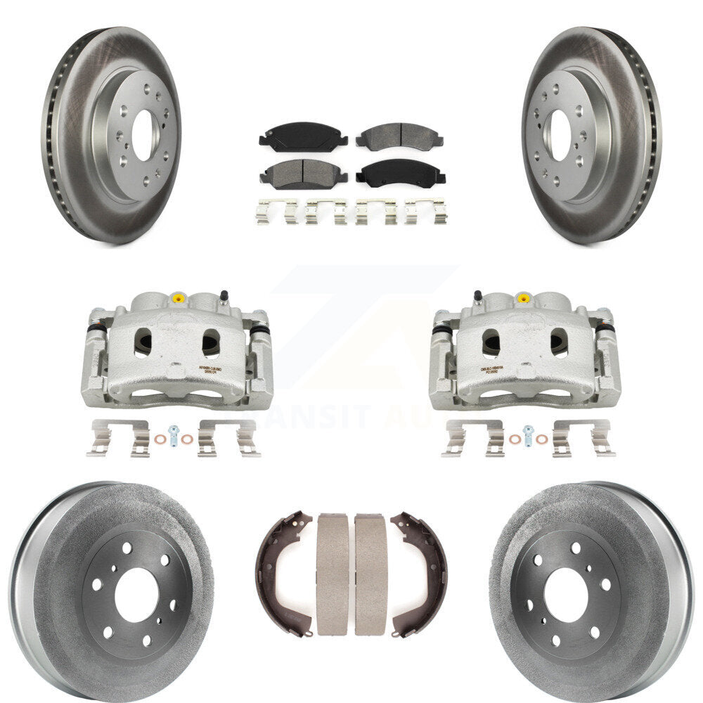 Transit Auto KCG-100411S Disc Brake Kit for 2009-2013 Chevrolet Silverado 1500, GMC Sierra 1500 - Front and Rear product image