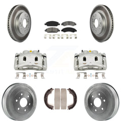 Transit Auto KCG-100411S Disc Brake Kit for 2009-2013 Chevrolet Silverado 1500, GMC Sierra 1500 - Front and Rear product image