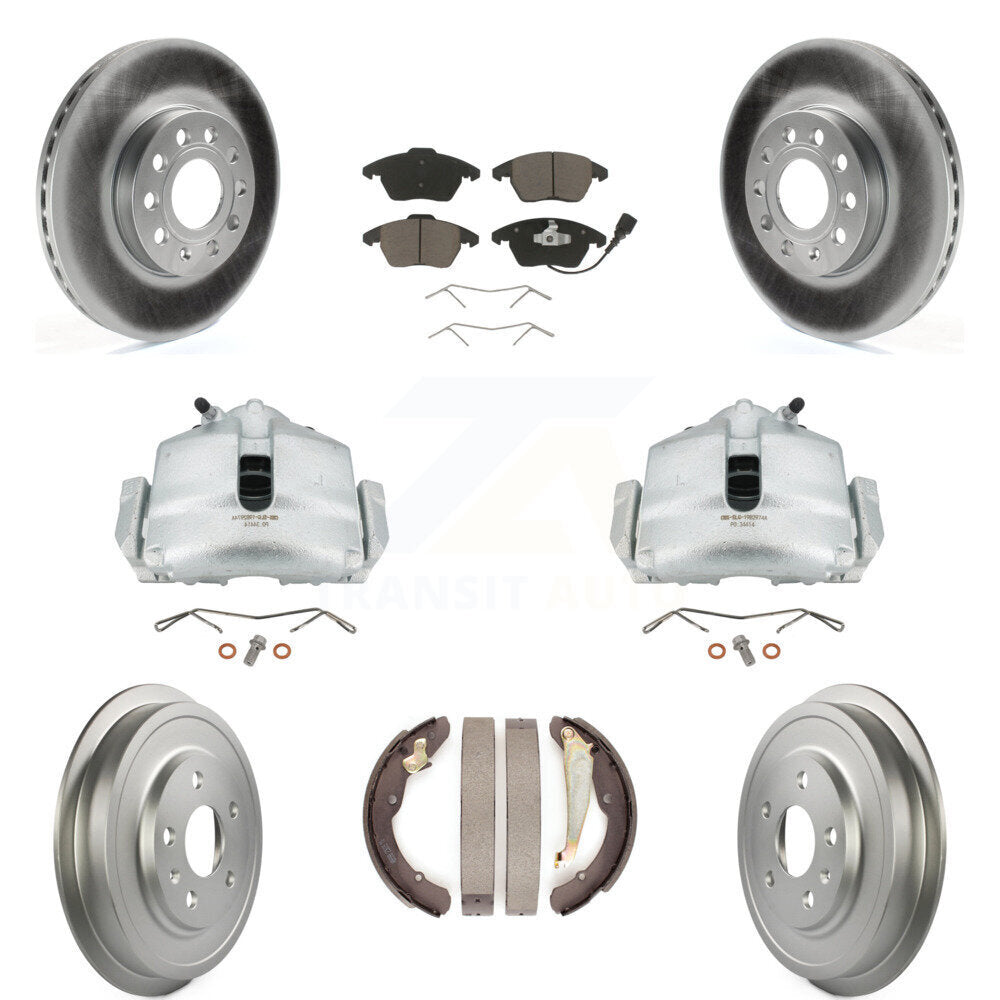 Transit Auto KCG-100412C Disc Brake Kit for 2011-2012 Volkswagen Jetta - Front and Rear product image