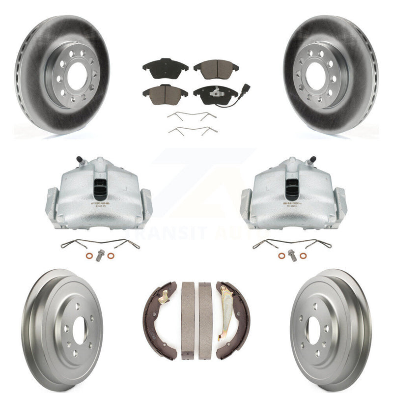 Transit Auto KCG-100412C Disc Brake Kit for 2011-2012 Volkswagen Jetta - Front and Rear product image