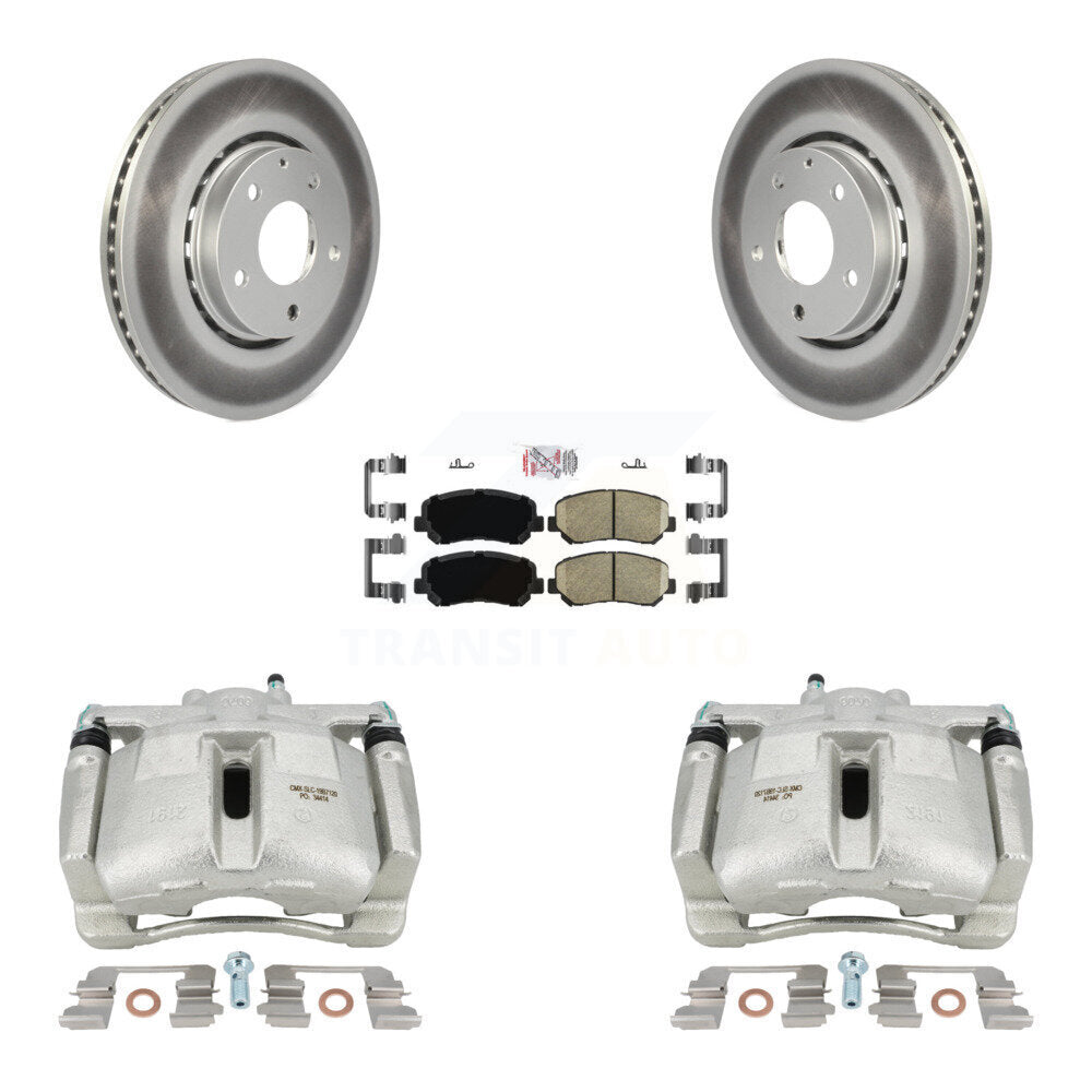 Transit Auto KCG-100412N Disc Brake Kit for 2016-2022 Mazda CX-5 - Front product image