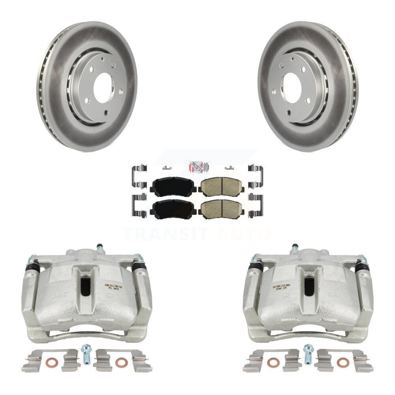 Transit Auto KCG-100412N Disc Brake Kit for 2016-2022 Mazda CX-5 - Front product image