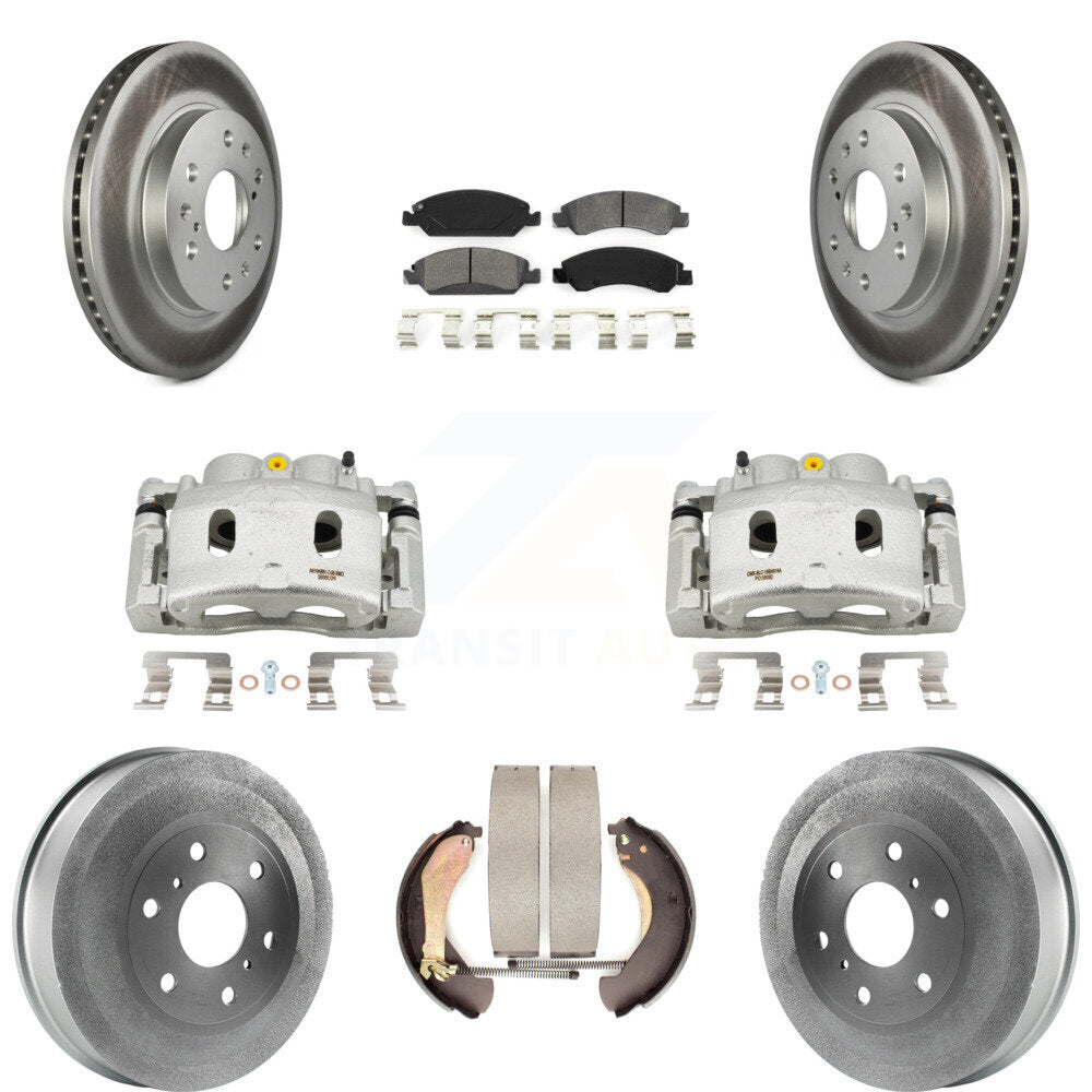 Transit Auto KCG-100412S Disc Brake Kit for 2009 Chevrolet Silverado 1500, GMC Sierra 1500 - Front and Rear product image