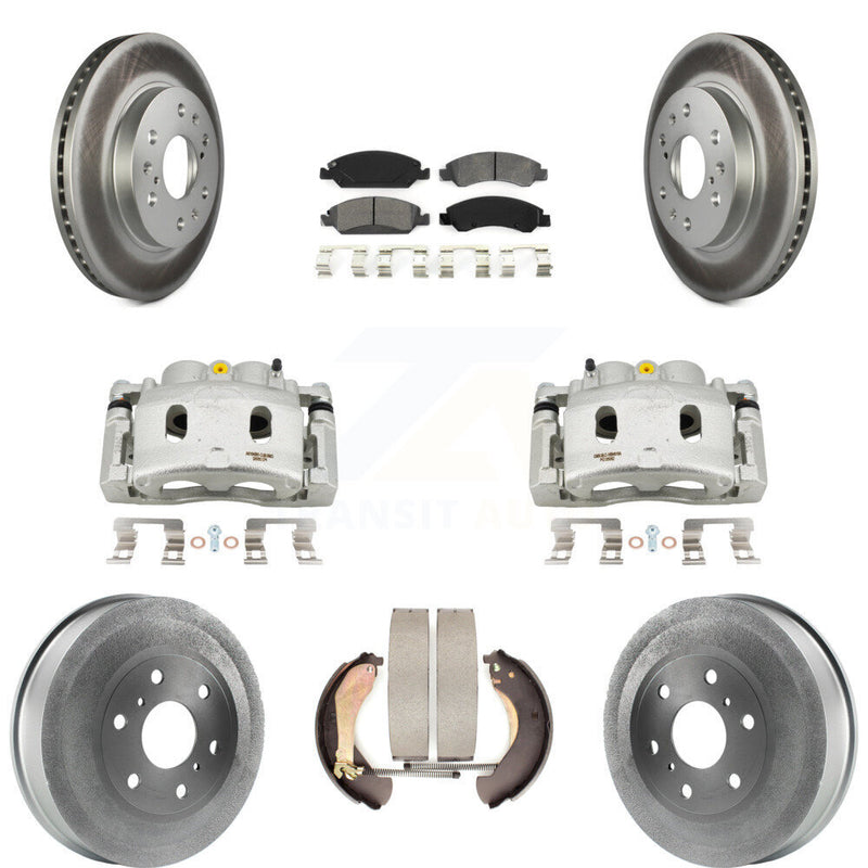 Transit Auto KCG-100412S Disc Brake Kit for 2009 Chevrolet Silverado 1500, GMC Sierra 1500 - Front and Rear product image