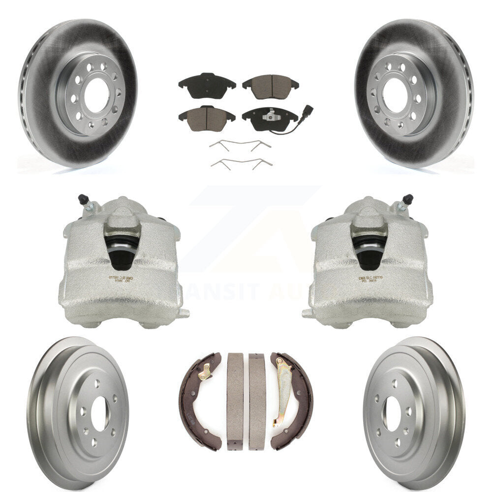Transit Auto KCG-100413C Disc Brake Kit for 2011-2012 Volkswagen Jetta - Front and Rear product image