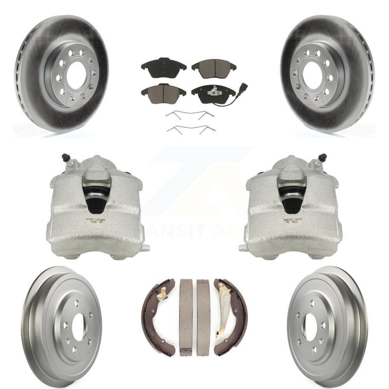 Transit Auto KCG-100413C Disc Brake Kit for 2011-2012 Volkswagen Jetta - Front and Rear product image