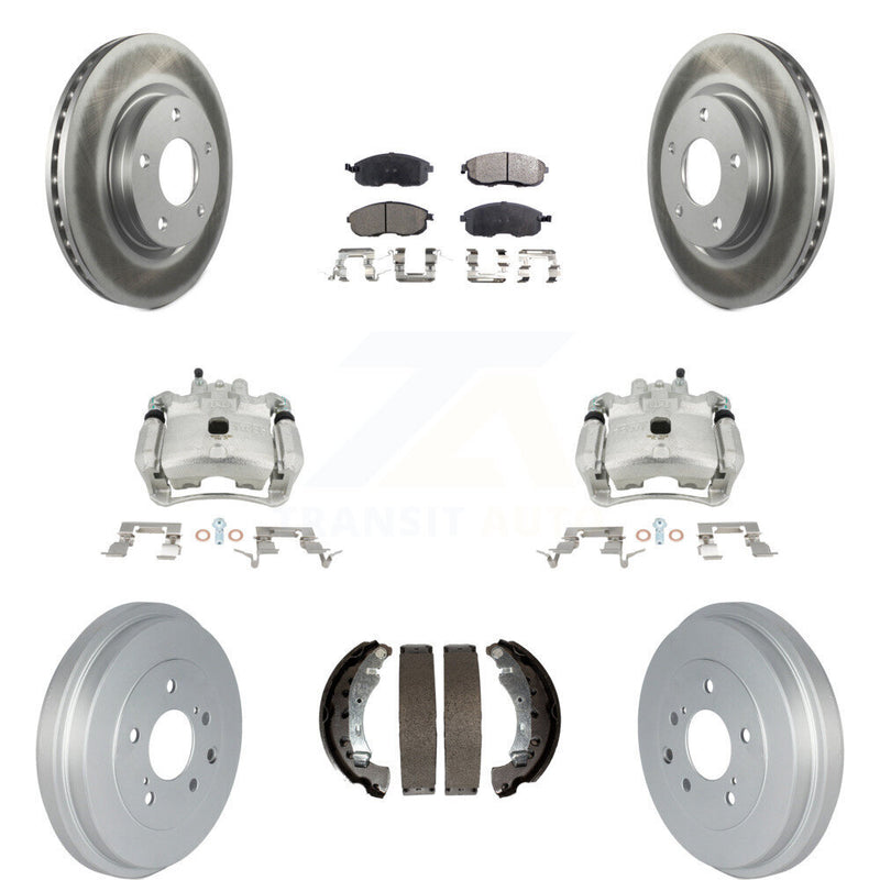 Transit Auto KCG-100413T Disc Brake Kit for 2013-2019 Nissan Sentra - Front and Rear product image
