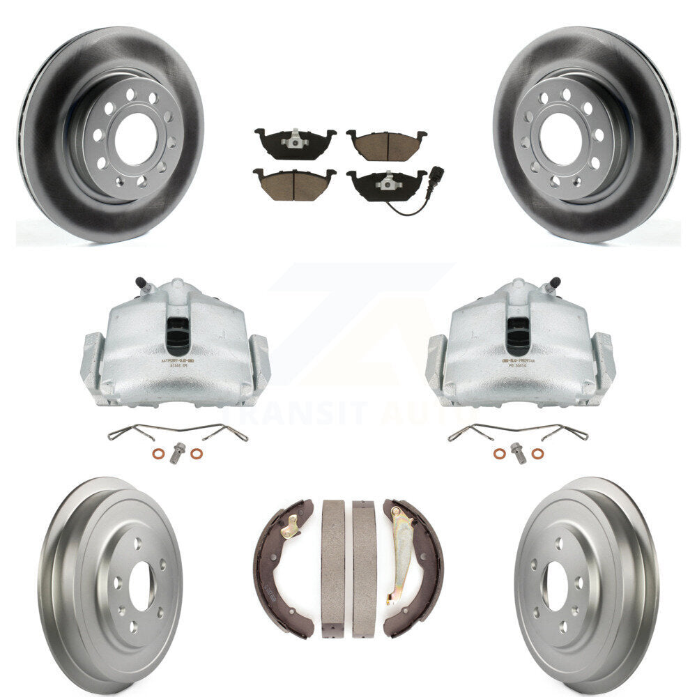Transit Auto KCG-100414C Disc Brake Kit for 2011-2012 Volkswagen Jetta - Front and Rear product image