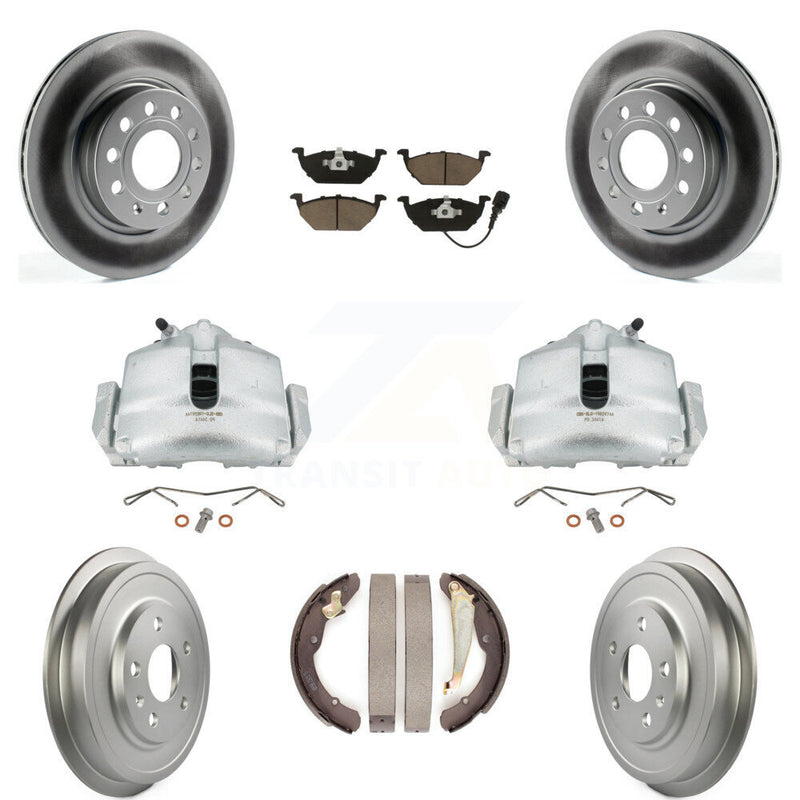Transit Auto KCG-100414C Disc Brake Kit for 2011-2012 Volkswagen Jetta - Front and Rear product image