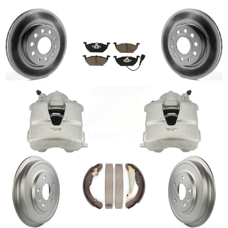 Transit Auto KCG-100415C Disc Brake Kit for 2011-2012 Volkswagen Jetta - Front and Rear product image