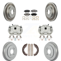 Transit Auto KCG-100415P Disc Brake Kit for 2009-2013 Honda Fit - Front and Rear product image