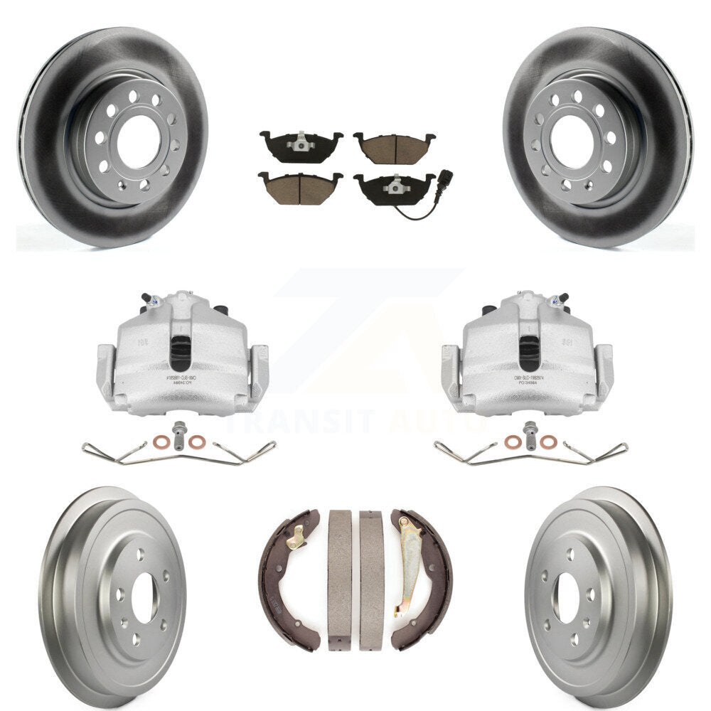 Transit Auto KCG-100416C Disc Brake Kit for 2011-2012 Volkswagen Jetta - Front and Rear product image
