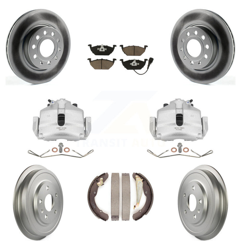 Transit Auto KCG-100416C Disc Brake Kit for 2011-2012 Volkswagen Jetta - Front and Rear product image
