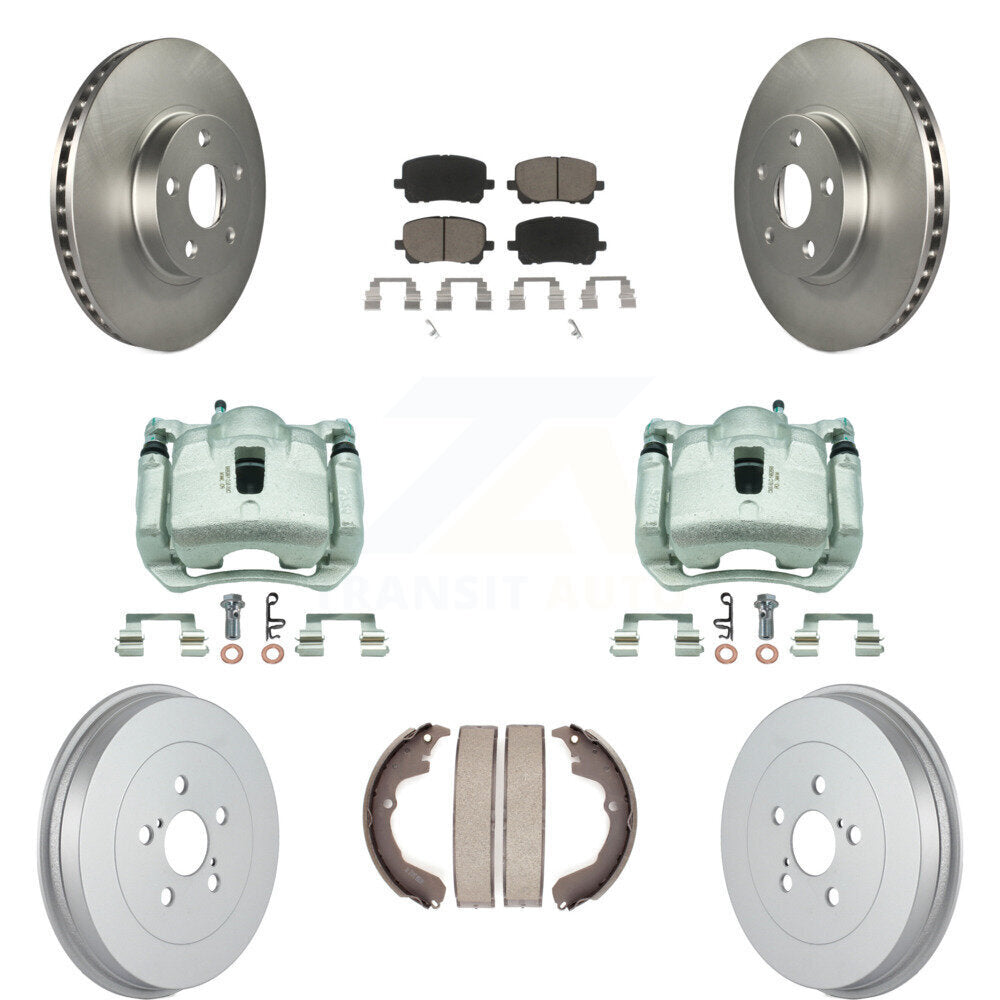 Transit Auto KCG-100417C Disc Brake Kit for 2003-2008 Pontiac Vibe, Toyota Matrix - Front and Rear product image