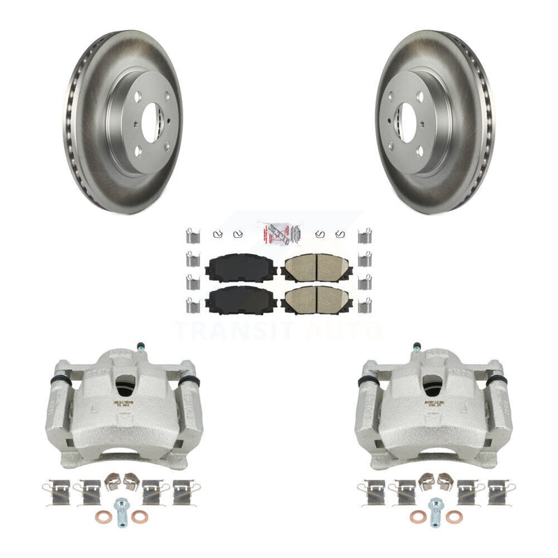 Transit Auto KCG-100417N Disc Brake Kit for 2006-2018 Toyota Yaris - Front product image