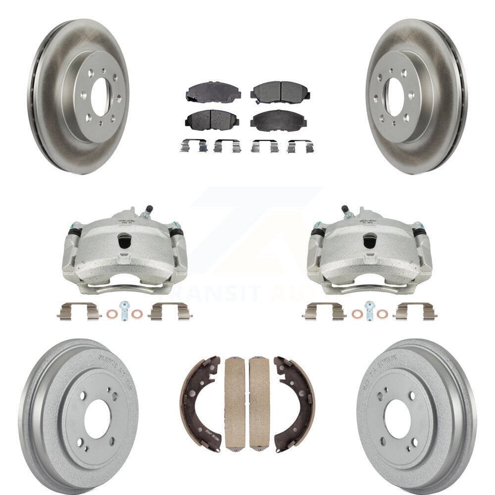 Transit Auto KCG-100417P Disc Brake Kit for 2001-2005 Honda Civic - Front and Rear product image