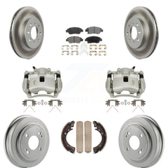 Transit Auto KCG-100417T Disc Brake Kit for 2007-2008 Honda Fit - Front and Rear product image