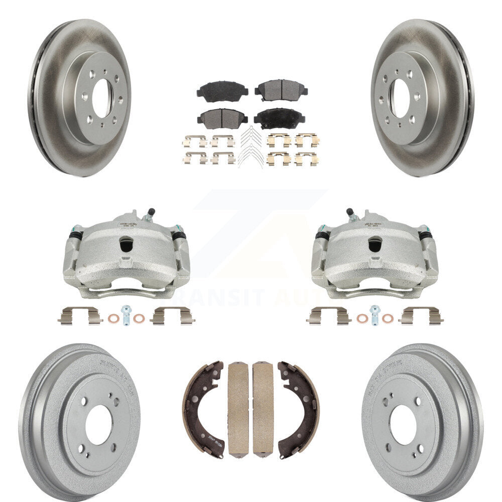 Transit Auto KCG-100418P Disc Brake Kit for 2004-2005 Honda Civic - Front and Rear product image