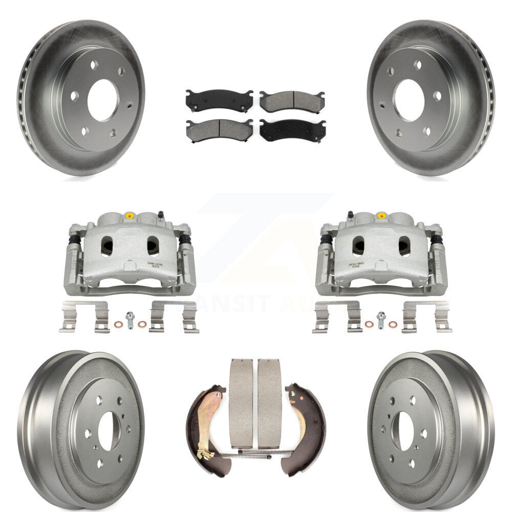 Transit Auto KCG-100418S Disc Brake Kit for 2007 Chevrolet Silverado 1500 - Front and Rear product image