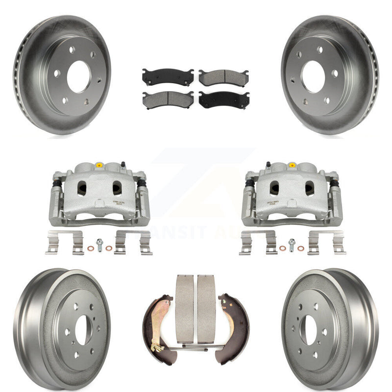 Transit Auto KCG-100418S Disc Brake Kit for 2007 Chevrolet Silverado 1500 - Front and Rear product image