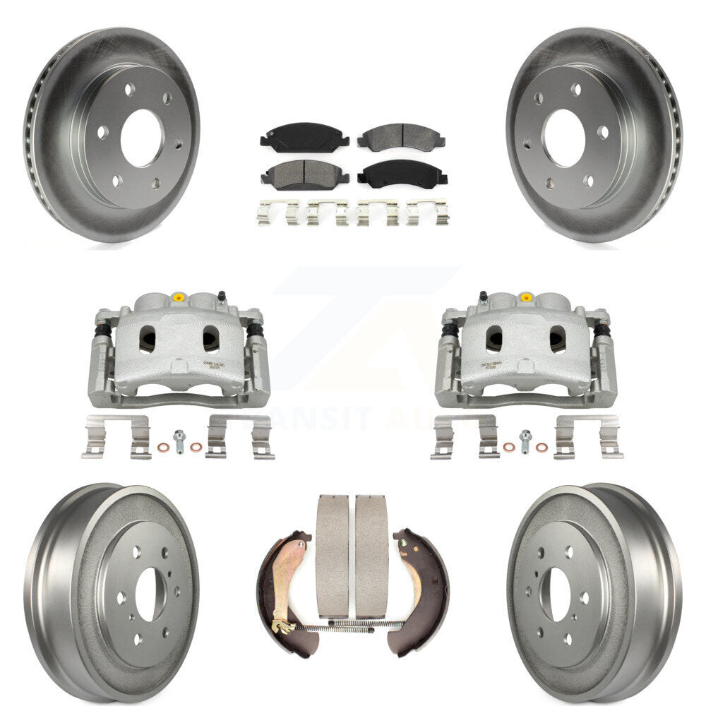 Transit Auto KCG-100419S Disc Brake Kit for 2007 GMC Sierra 1500 - Front and Rear product image