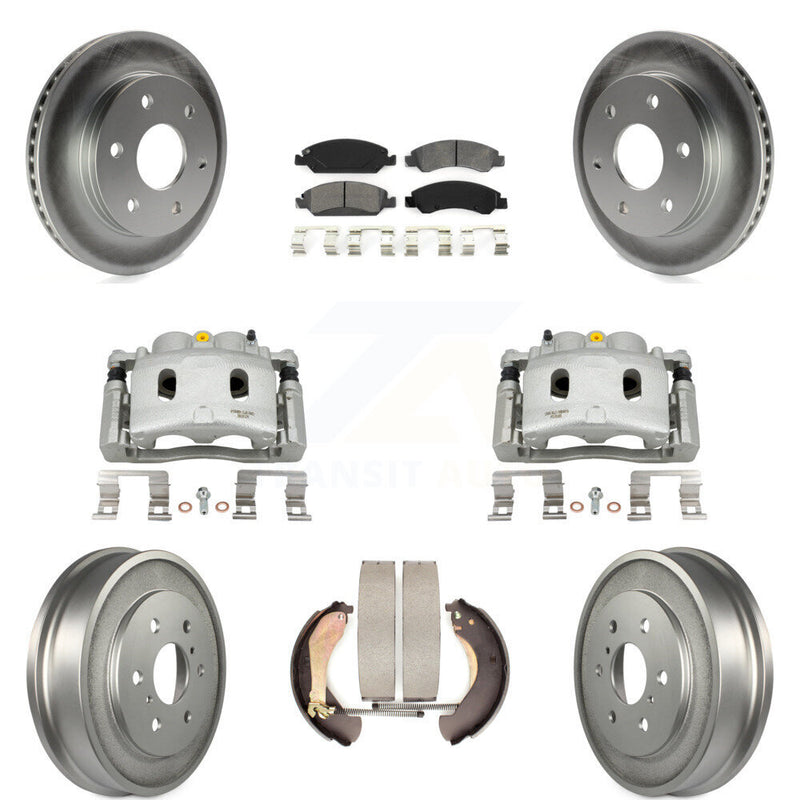Transit Auto KCG-100419S Disc Brake Kit for 2007 GMC Sierra 1500 - Front and Rear product image