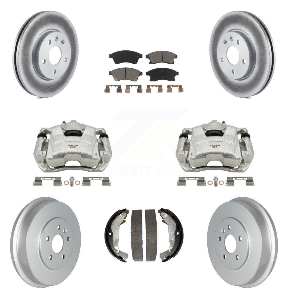 Transit Auto KCG-100420C Disc Brake Kit for 2011-2016 Chevrolet Cruze Limited, Chevrolet Cruze - Front and Rear product image