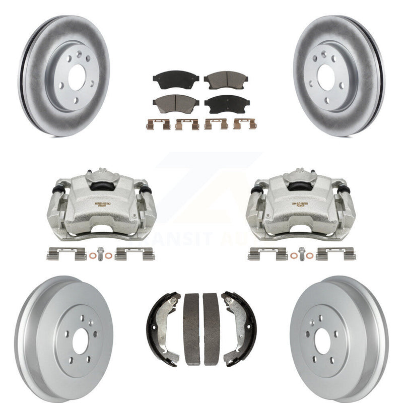 Transit Auto KCG-100420C Disc Brake Kit for 2011-2016 Chevrolet Cruze Limited, Chevrolet Cruze - Front and Rear product image