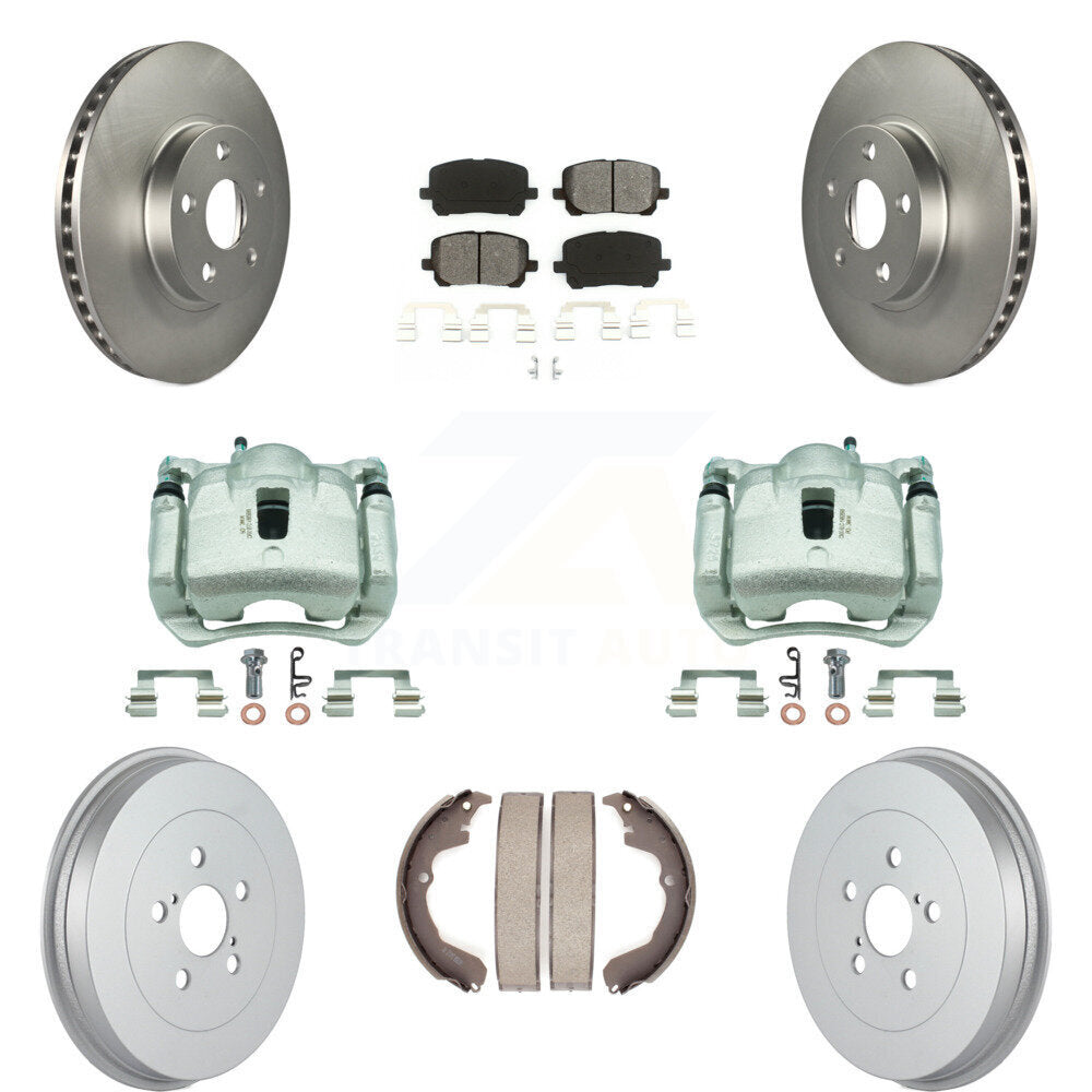 Transit Auto KCG-100420S Disc Brake Kit for 2003-2008 Pontiac Vibe, Toyota Matrix - Front and Rear product image