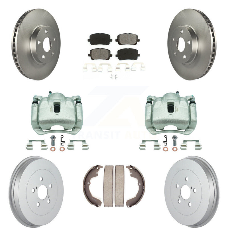 Transit Auto KCG-100420S Disc Brake Kit for 2003-2008 Pontiac Vibe, Toyota Matrix - Front and Rear product image