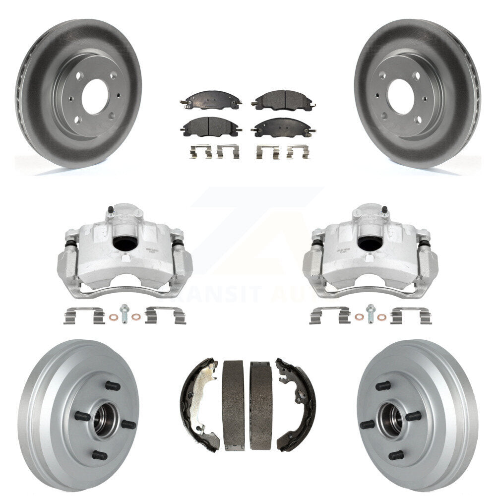 Transit Auto KCG-100420T Disc Brake Kit for 2009-2011 Ford Focus - Front and Rear product image